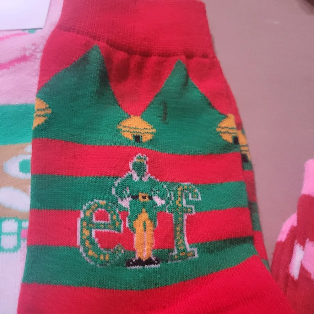 6 Pairs‎ Womens NEW Christmas Socks  Womens Stocking Stuffer 3 Fuzzy pr 3 A13
